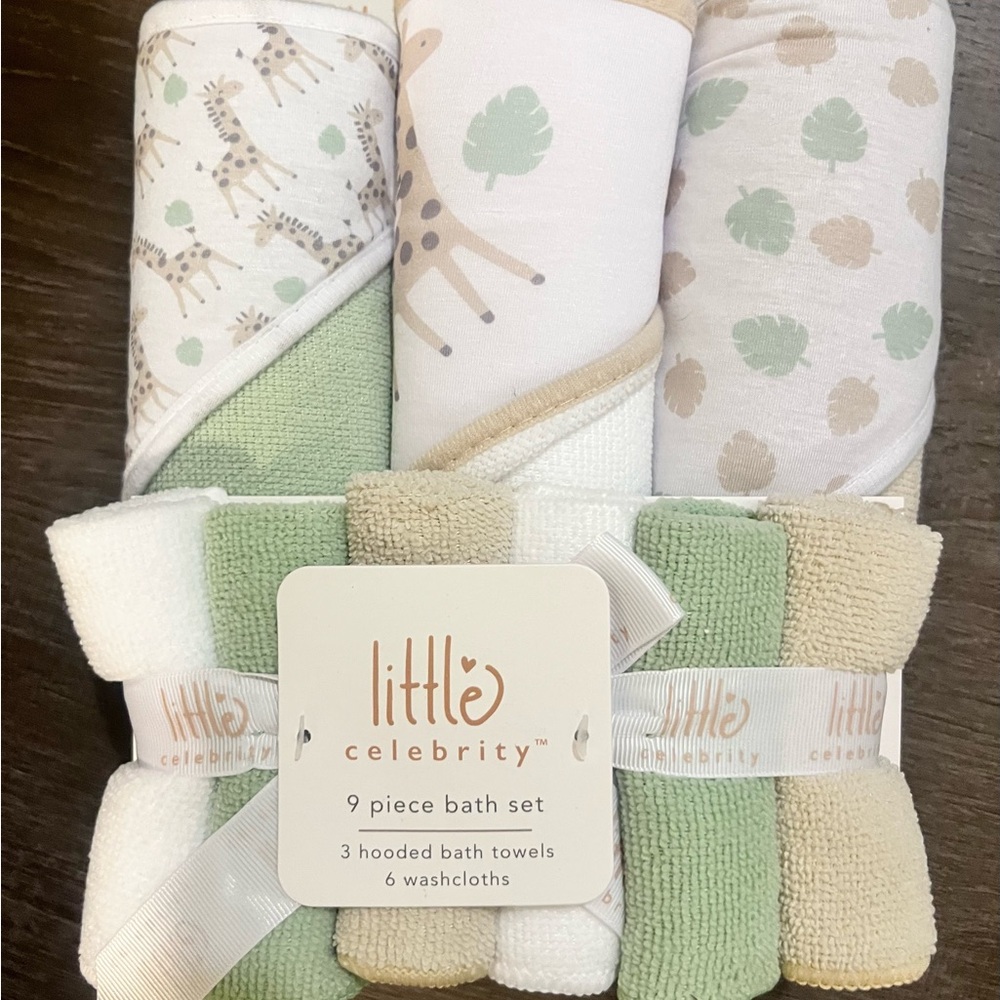 Little Celebrity 9 Piece Bath Set